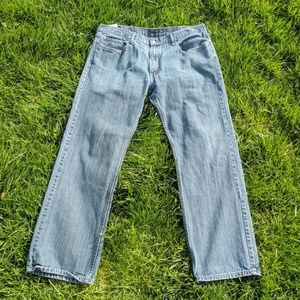 Levi's 559 straight leg blue denim men's jeans 40